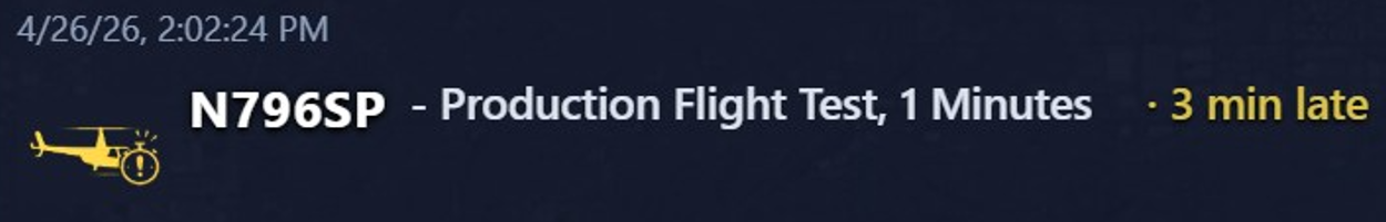 Dispatch timer